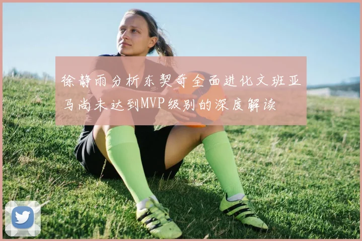 徐静雨分析东契奇全面进化文班亚马尚未达到MVP级别的深度解读